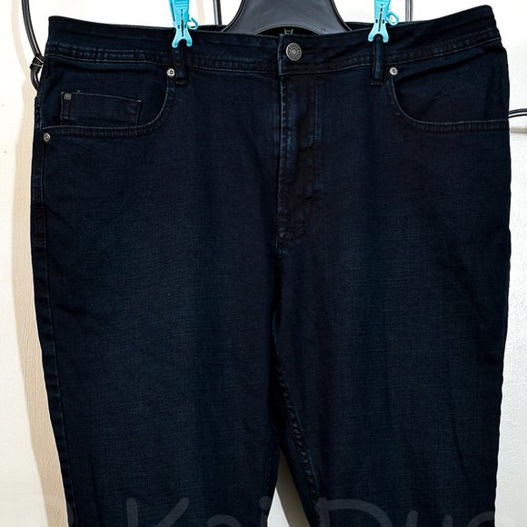 Buffalo Mens Jeans Jackson-x Straight Stretch 40x30 Dark wash - Picture 2 of 6